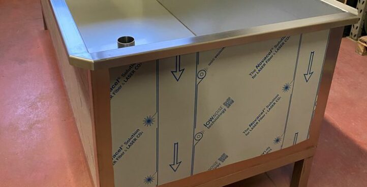 Bac inox pour stockage liquide alimentaire